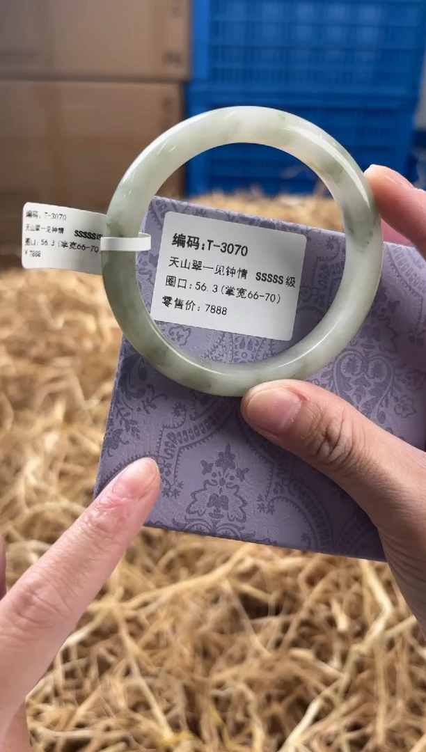 未镶嵌手镯石英质玉T-3070