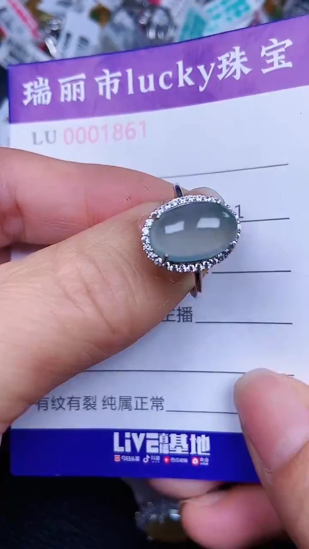 颈饰银S925镶嵌翡翠1861
