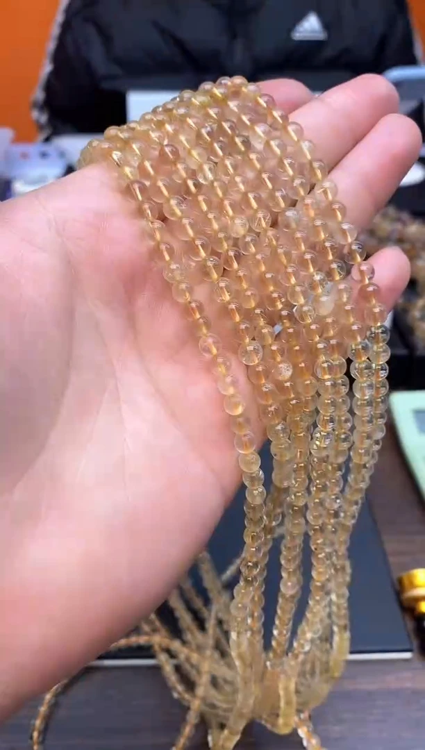 【闪购商品】水晶手串未镶嵌05 金发多圈