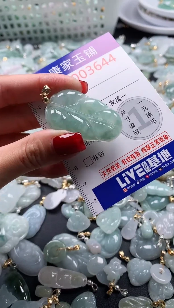 翡翠未镶嵌吊坠(不含链)多样性发其一3644