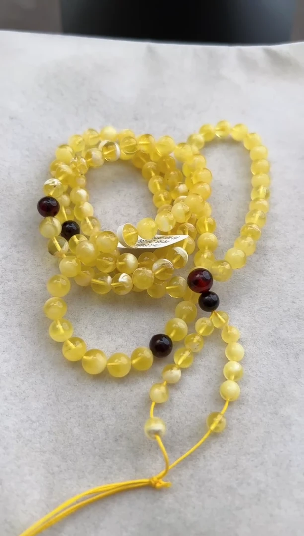 【闪购商品】琥珀裸石未镶嵌10204060-项链