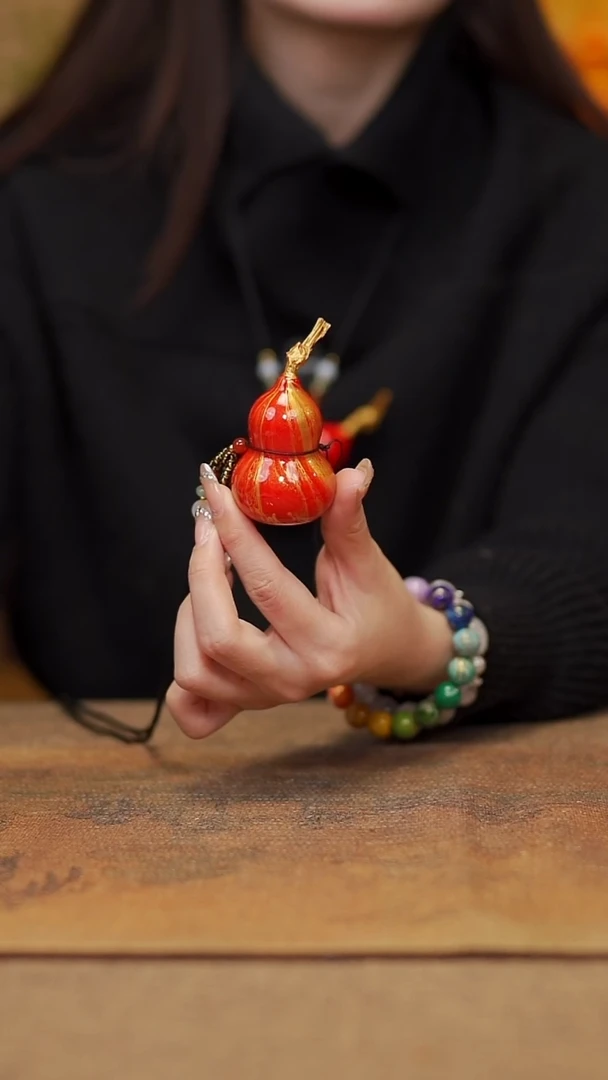 【闪购商品】144宴禾堂大漆脖挂葫芦68