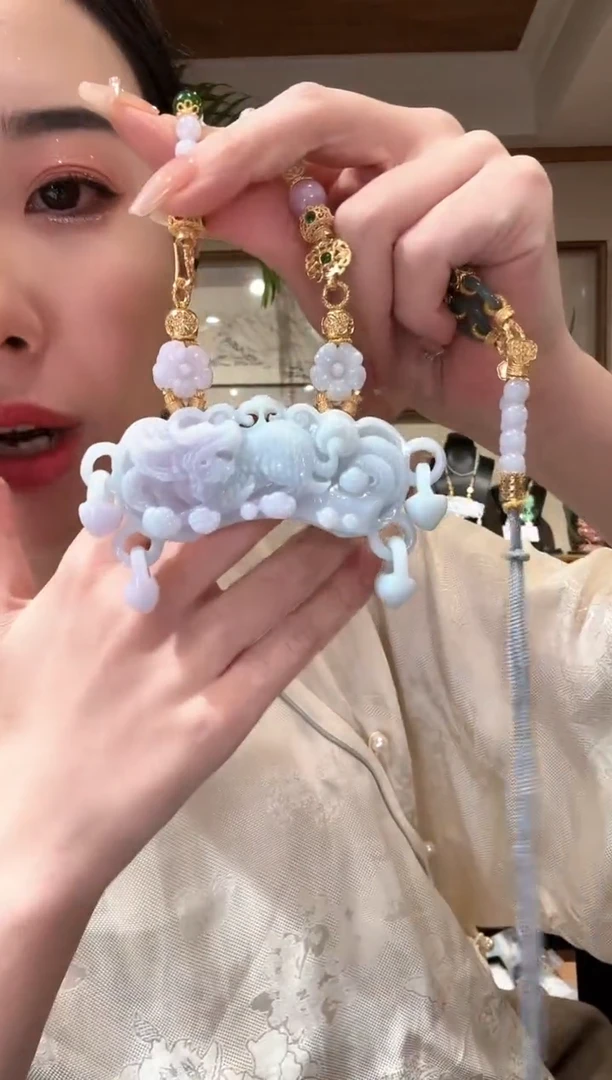 【闪购商品】翡翠颈饰未镶嵌国风