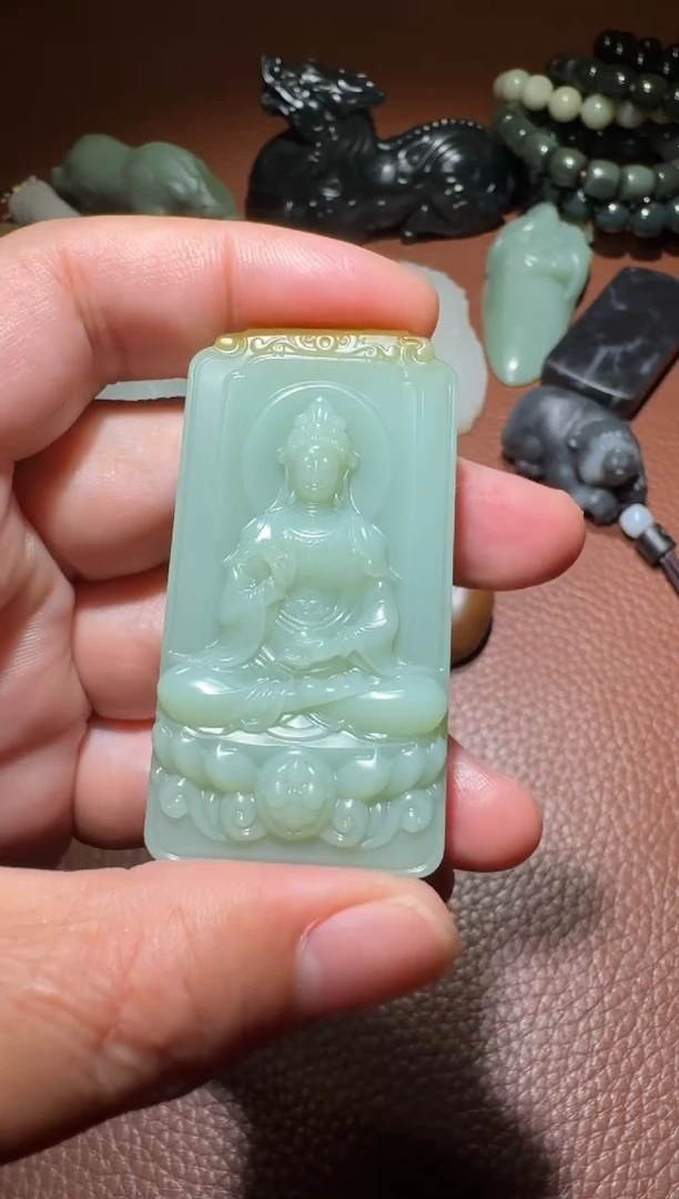 未镶嵌和田玉挂件忆*南和田玉