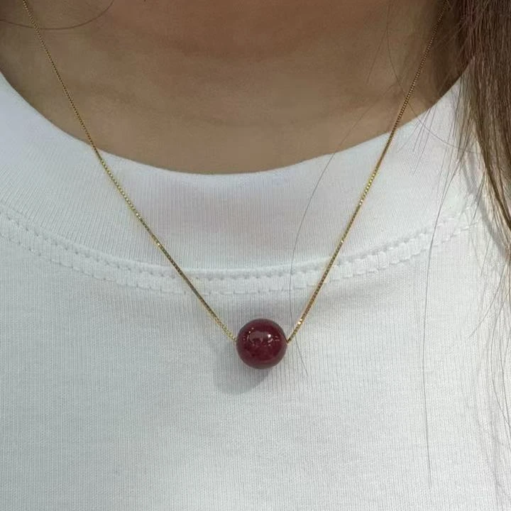 链子925银 精致款珠珠s925银项链