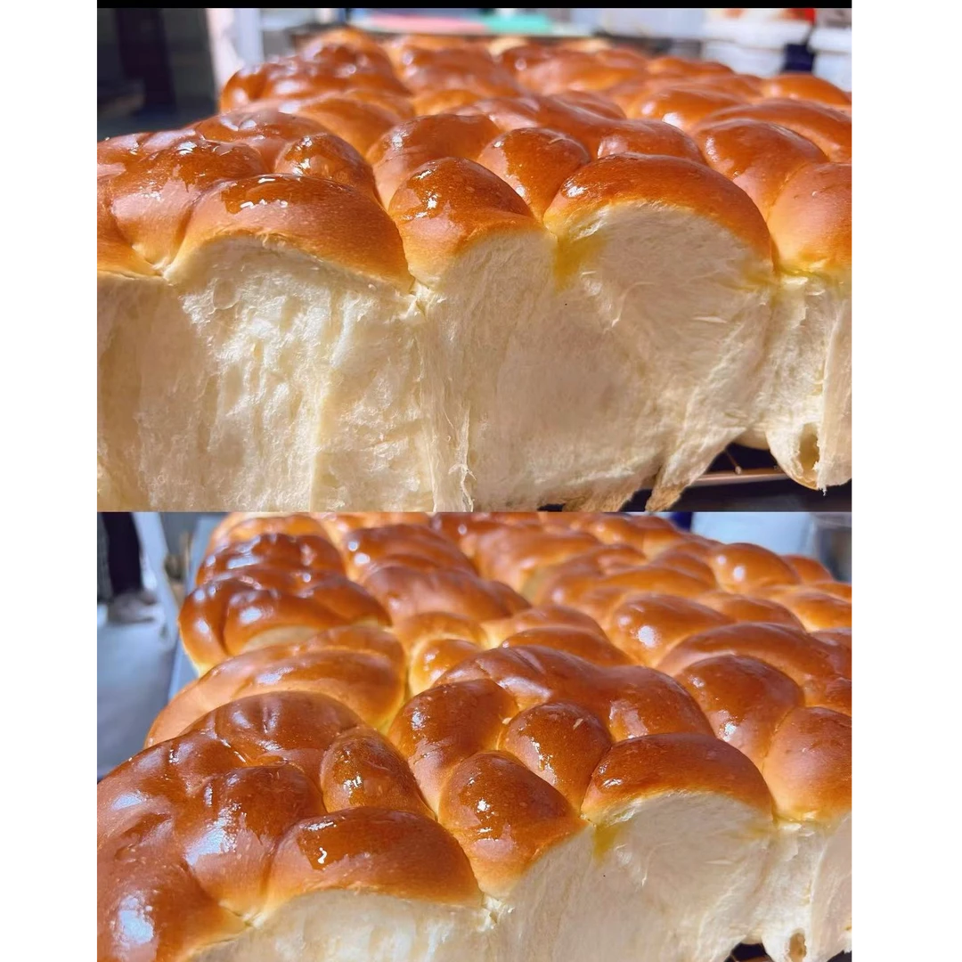 拉丝老面包月饼健康早餐懒人早餐