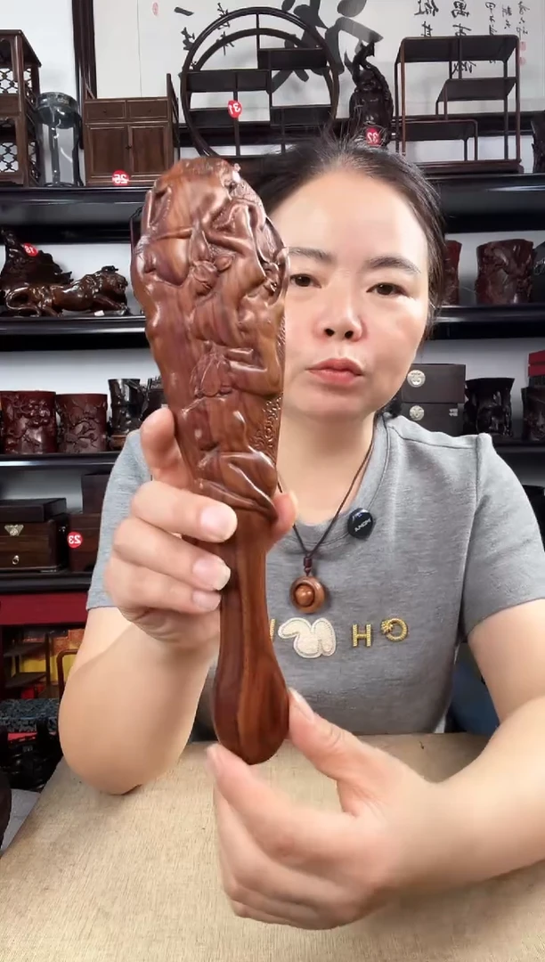 木捶背老李红木工艺品