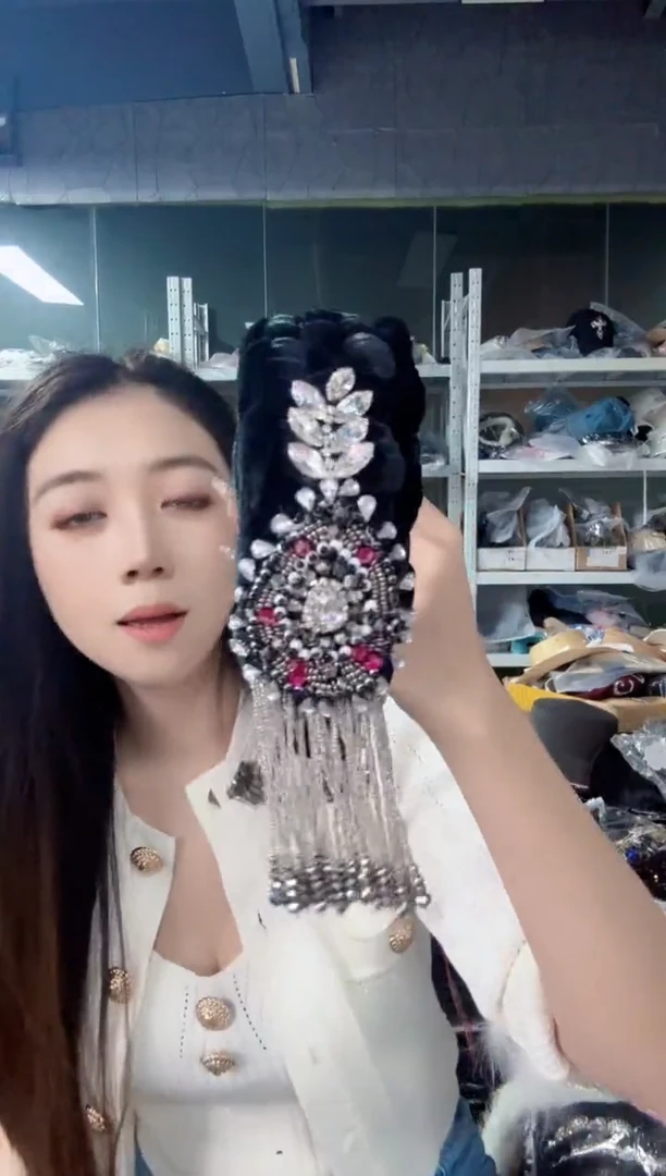 人造彩棉菲梵定制原创发箍-216