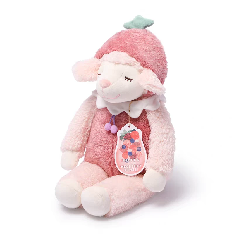 治愈空间水果羊抱枕玩偶睡觉抱羊毛绒玩具娃娃公仔送女生生日礼物