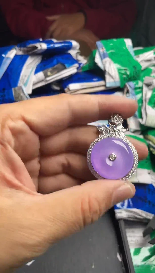 强子收货--所见即所得--多样性发货--CT61紫色平安扣