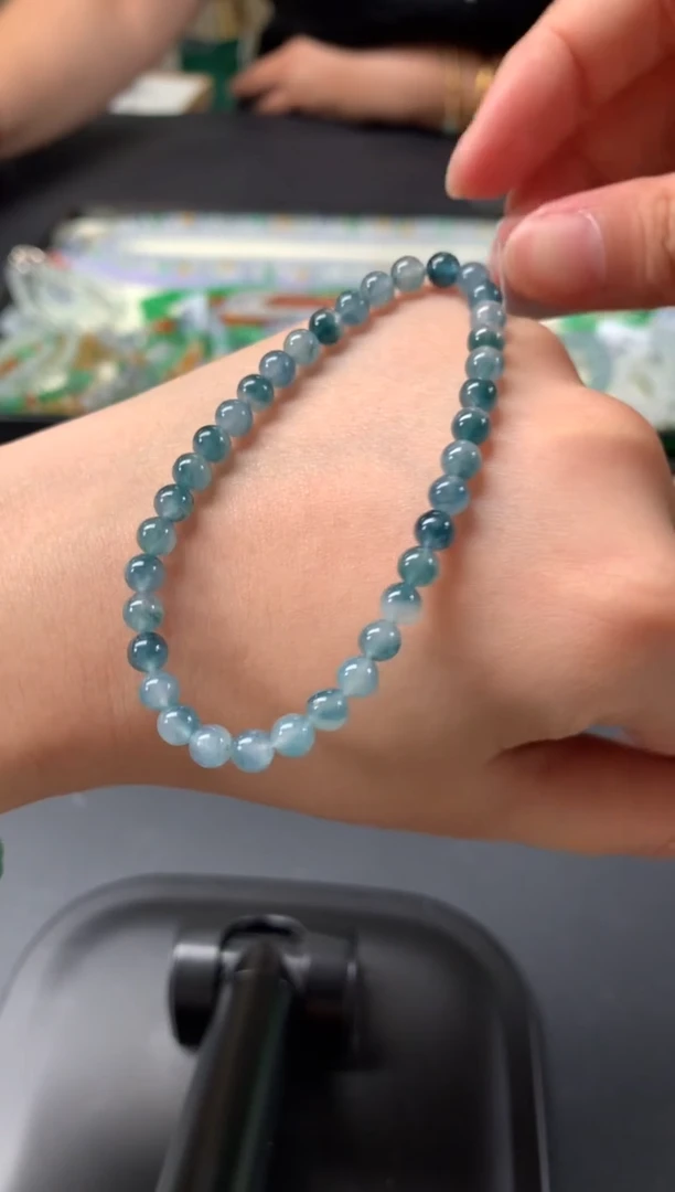 未镶嵌手串翡翠A822|7980