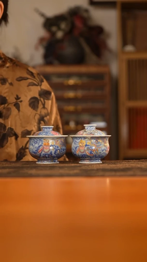 疯****》己和与瓷景德镇陶瓷主人杯00