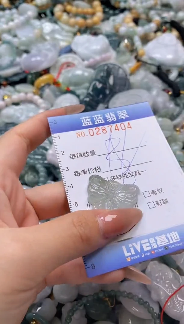 翡翠未镶嵌颈饰闪购0287404