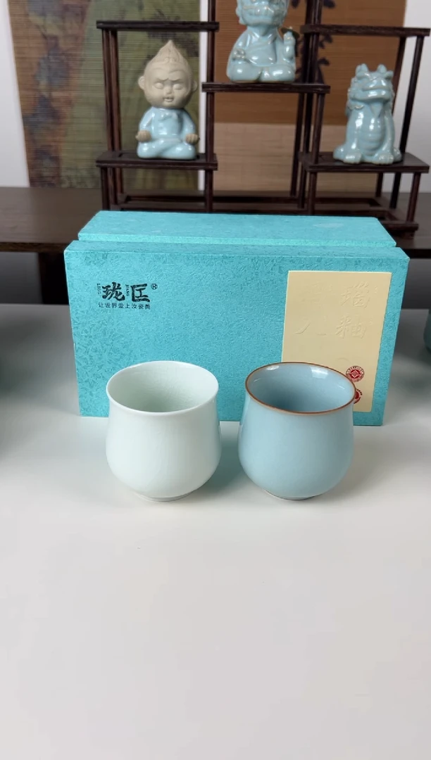 【闪购商品】杯珑匠美人杯天青+玉青