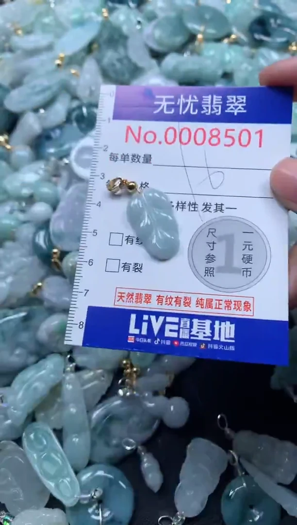 颈饰未镶嵌翡翠8501