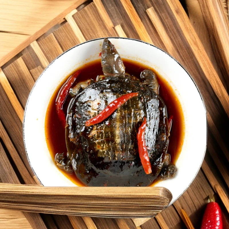 洪湖麻辣卤甲鱼3只 5只新鲜甲鱼现做 加热即食150g/180g/250克/只