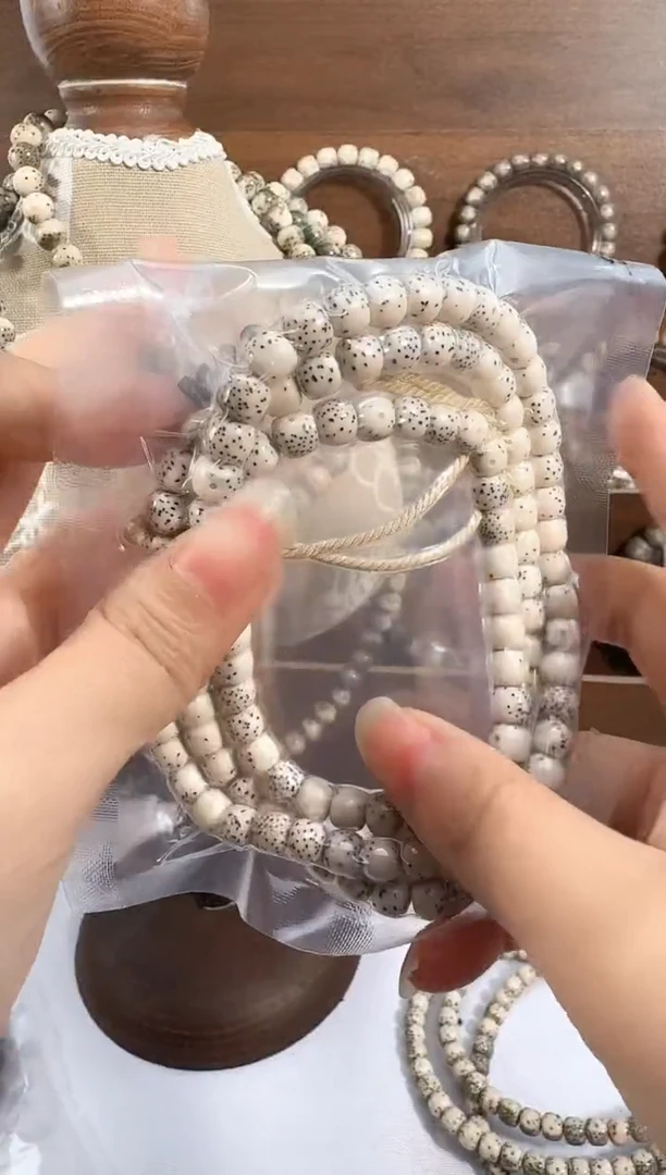 手串星月菩提通体留白带正月2062