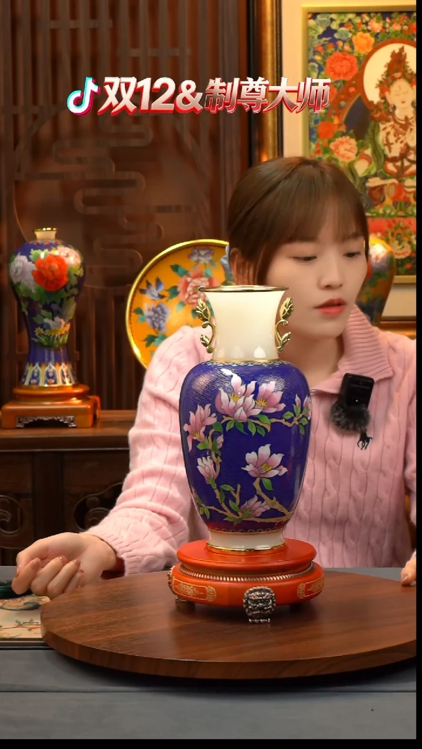 铜景泰蓝大师作品  高端摆件