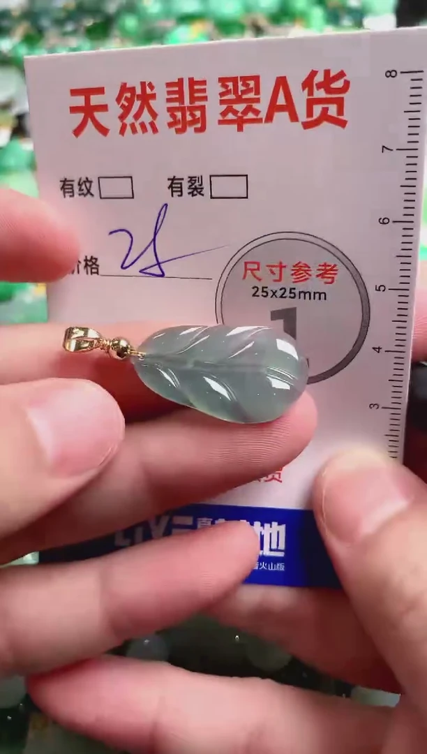 翡翠未镶嵌颈饰23000479