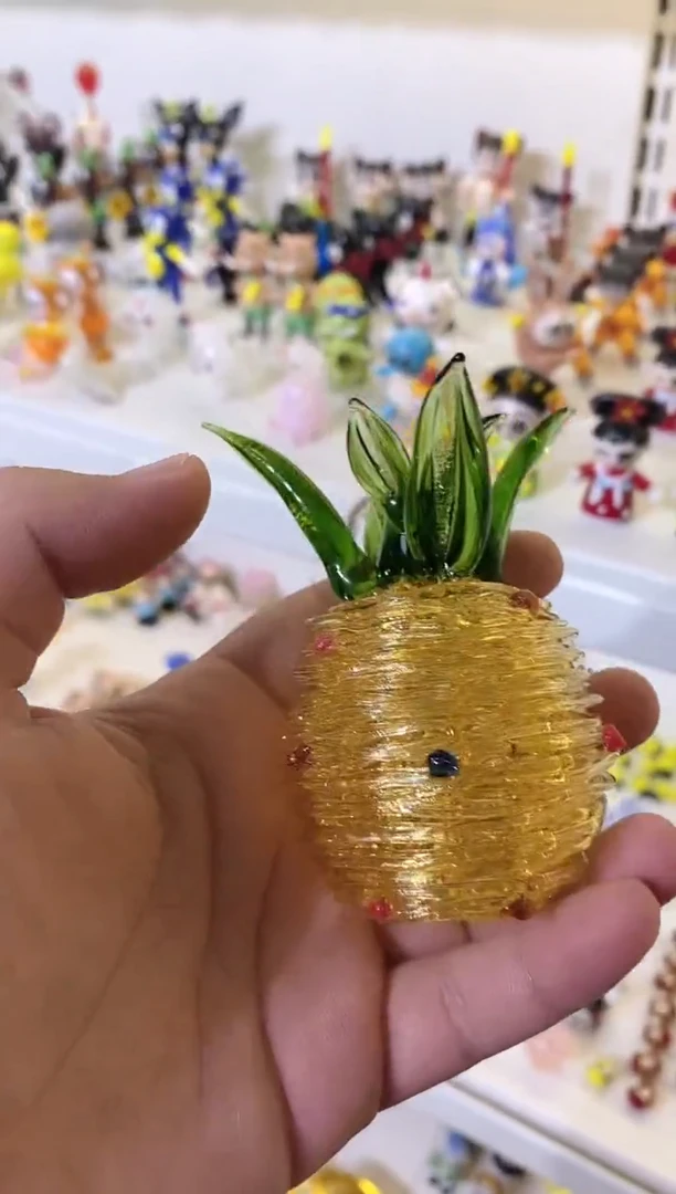 琉璃手工艺品大菠萝