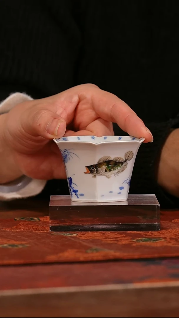 瓷姑娘-小桥窑和为贵系列-主人杯