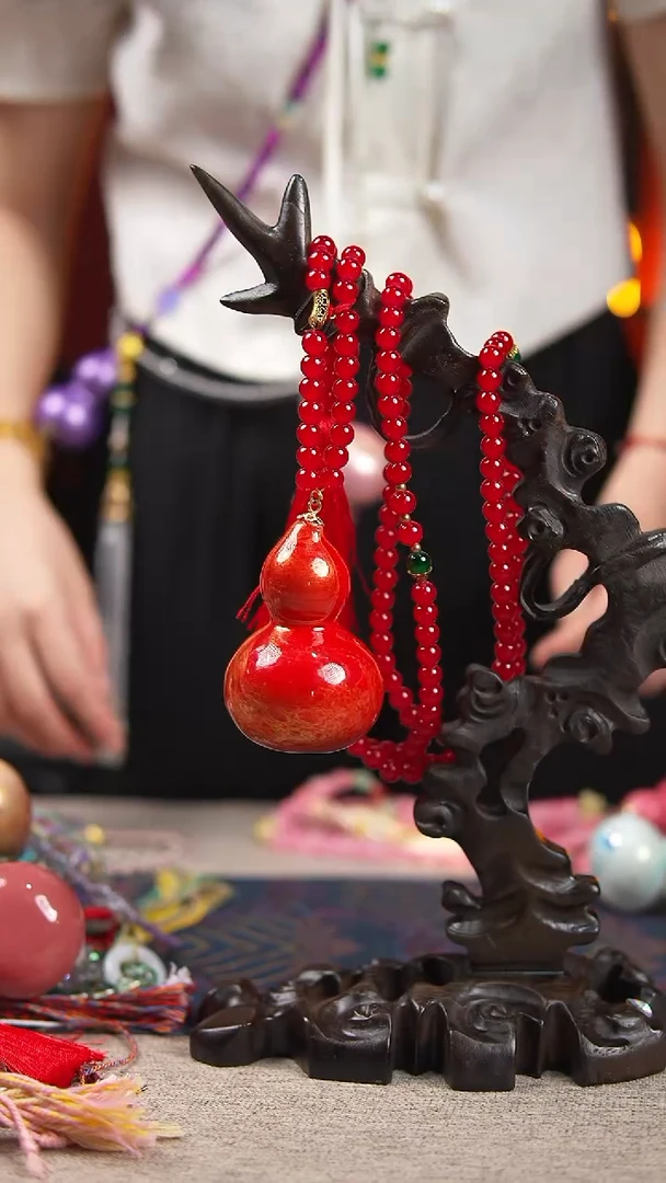 177玖澄文创漆艺葫芦国风配饰葫芦系列