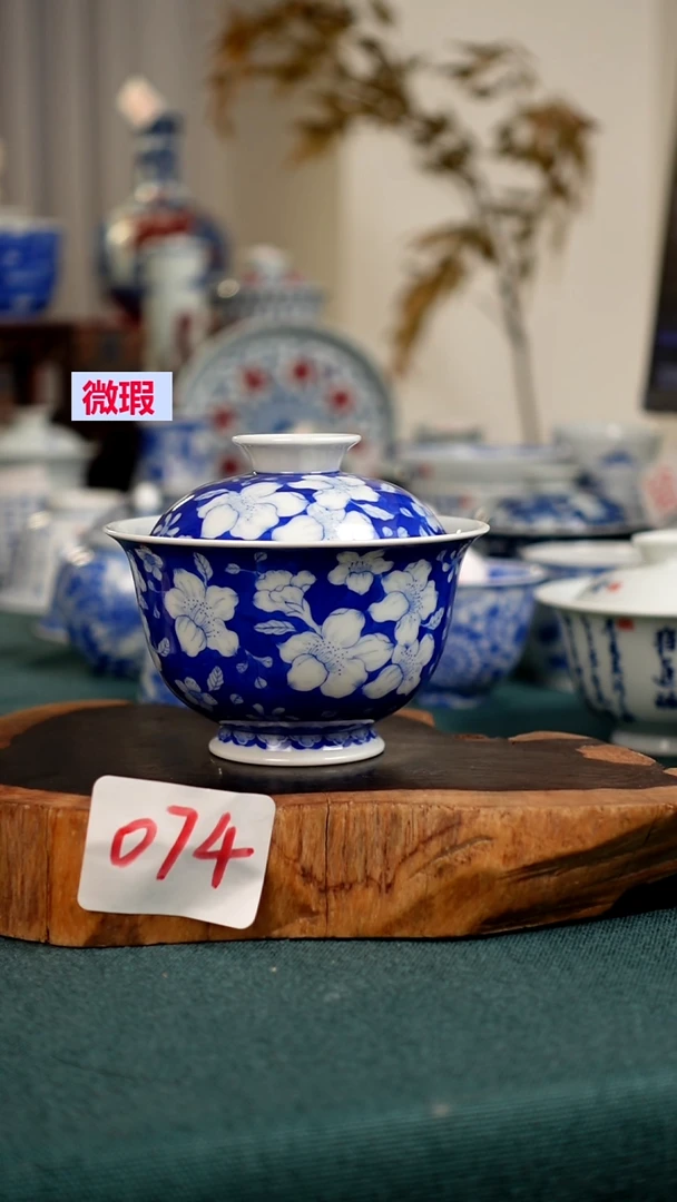 杯074全手工手绘茶器