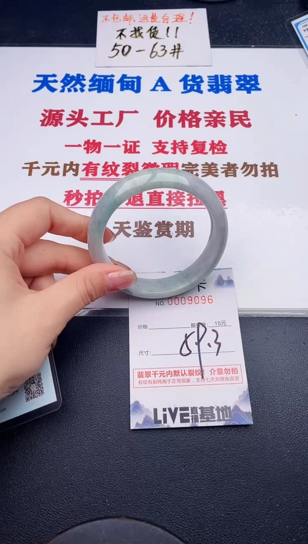 未镶嵌手镯翡翠96