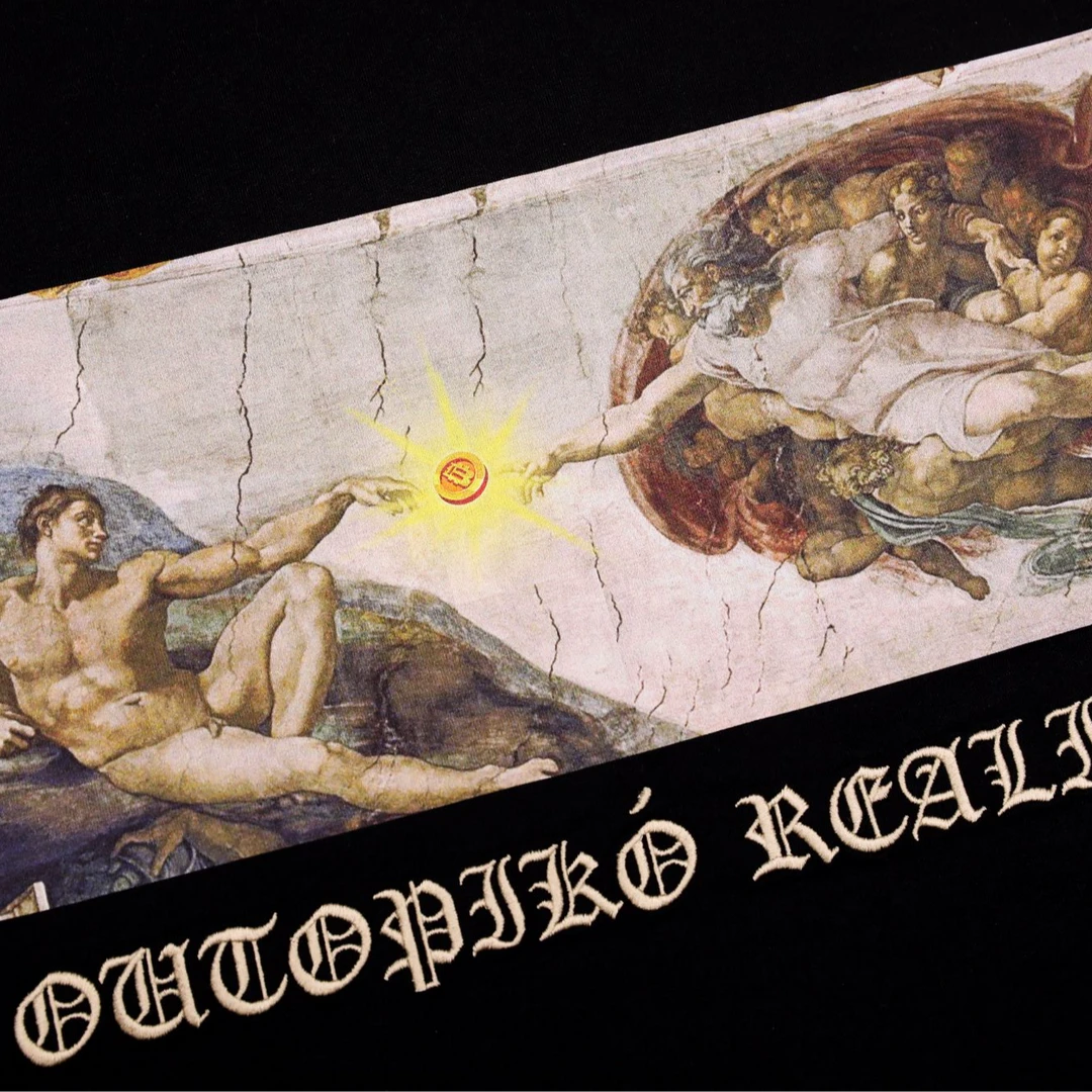 邦BANG 货币系列恶搞创造BANG币短袖TEE 体恤凉感抗菌T恤男