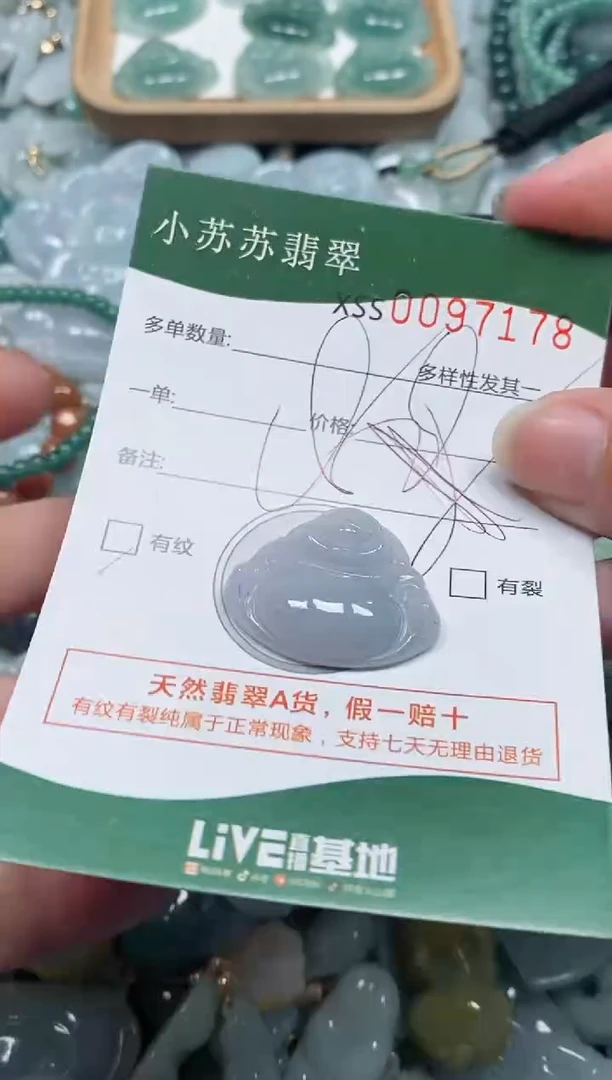 【闪购商品】翡翠颈饰未镶嵌闪购商品0097178