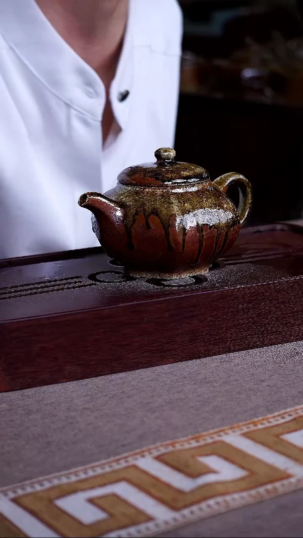 茶壶紫砂紫砂柴烧