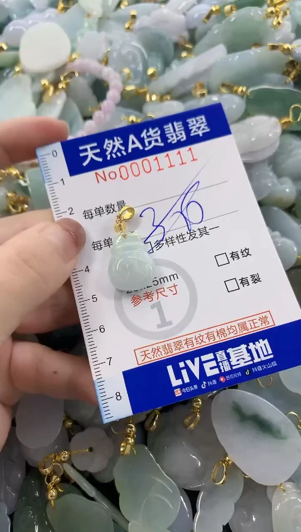 颈饰未镶嵌翡翠天然A货翡翠