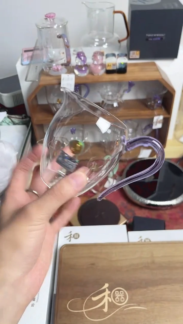 怡然茶海禾器有礼紫色+福宁滤网紫色蝶恋花