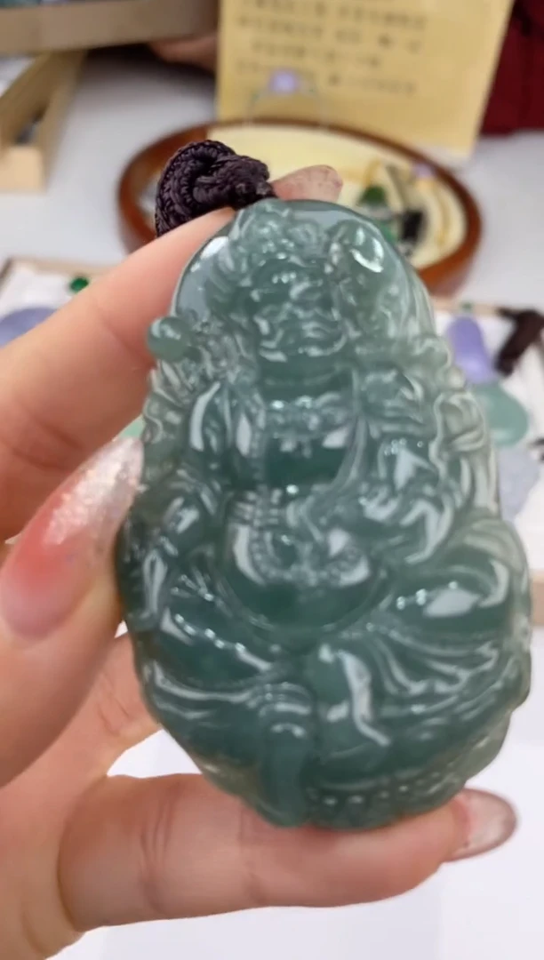 【闪购商品】翡翠吊坠(赠链)未镶嵌26566/静静聊翠