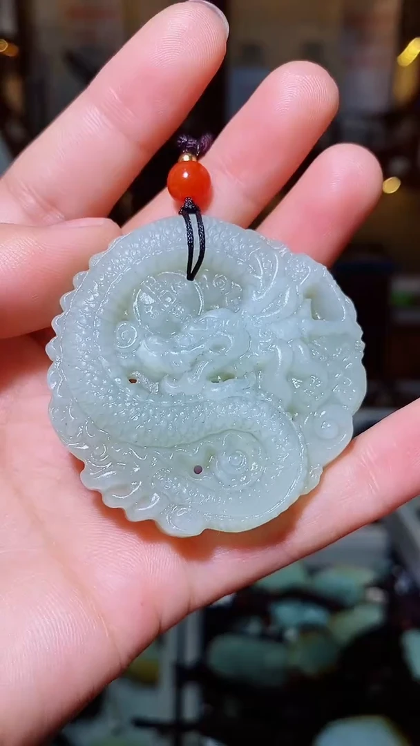 和田玉未镶嵌挂件1