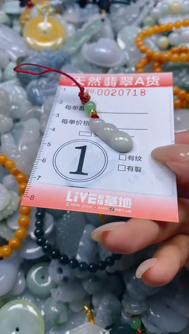 翡翠未镶嵌颈饰闪购0020718