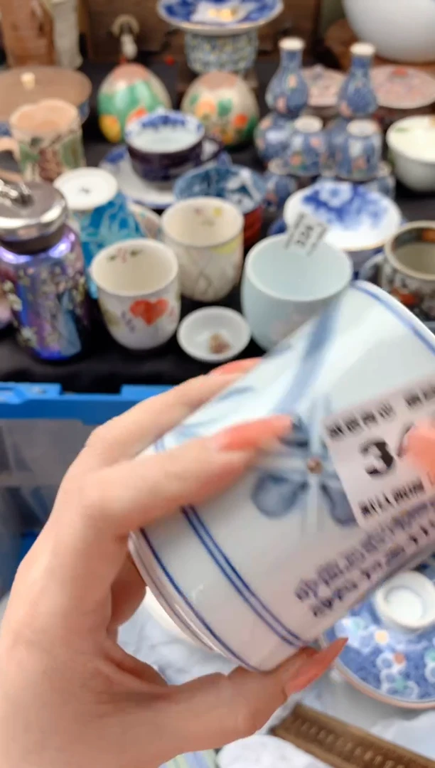 【闪购商品】瓷片348号九姑娘工艺品瓷器