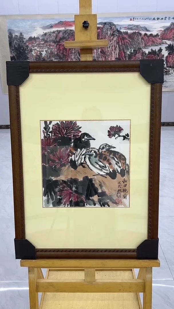国画庄寿红-1平尺-花鸟国画