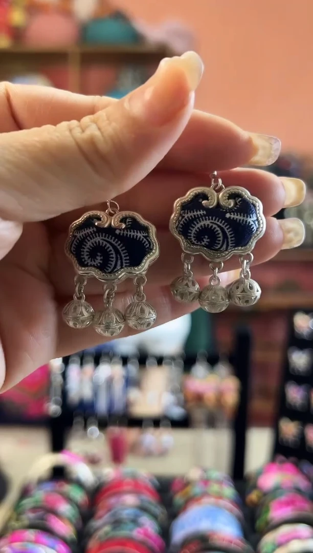 织绣艺枝独绣老绣饰品328