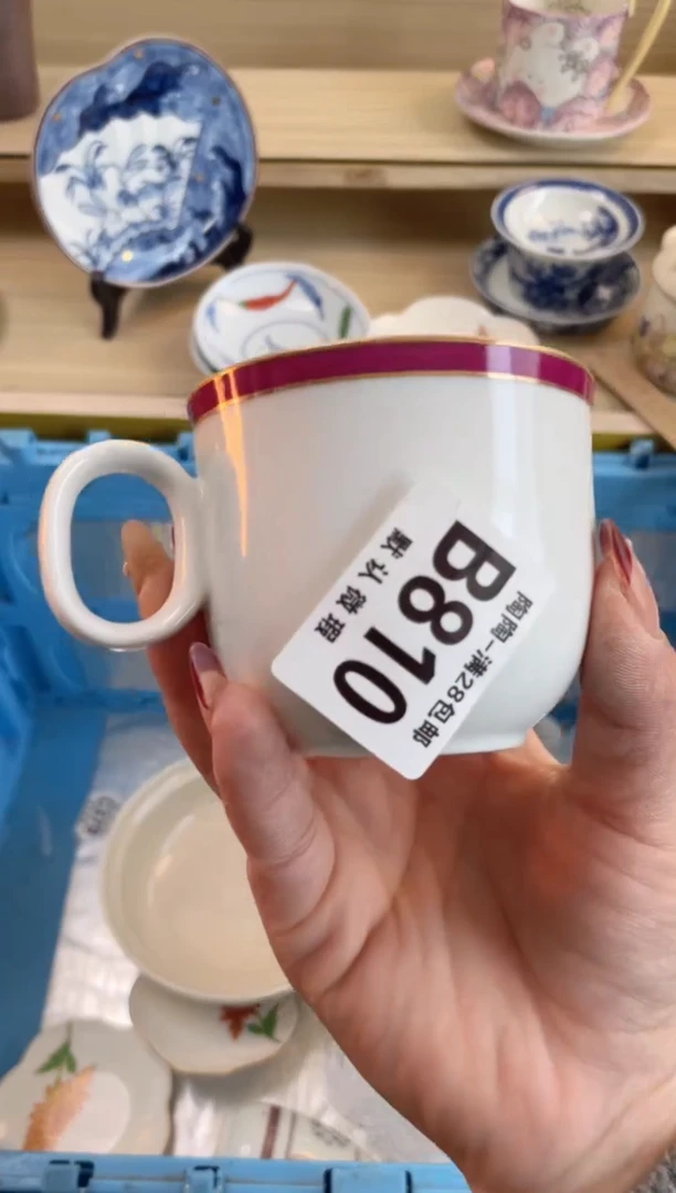 【闪购商品】杯满28包邮瓷器瓷器B810