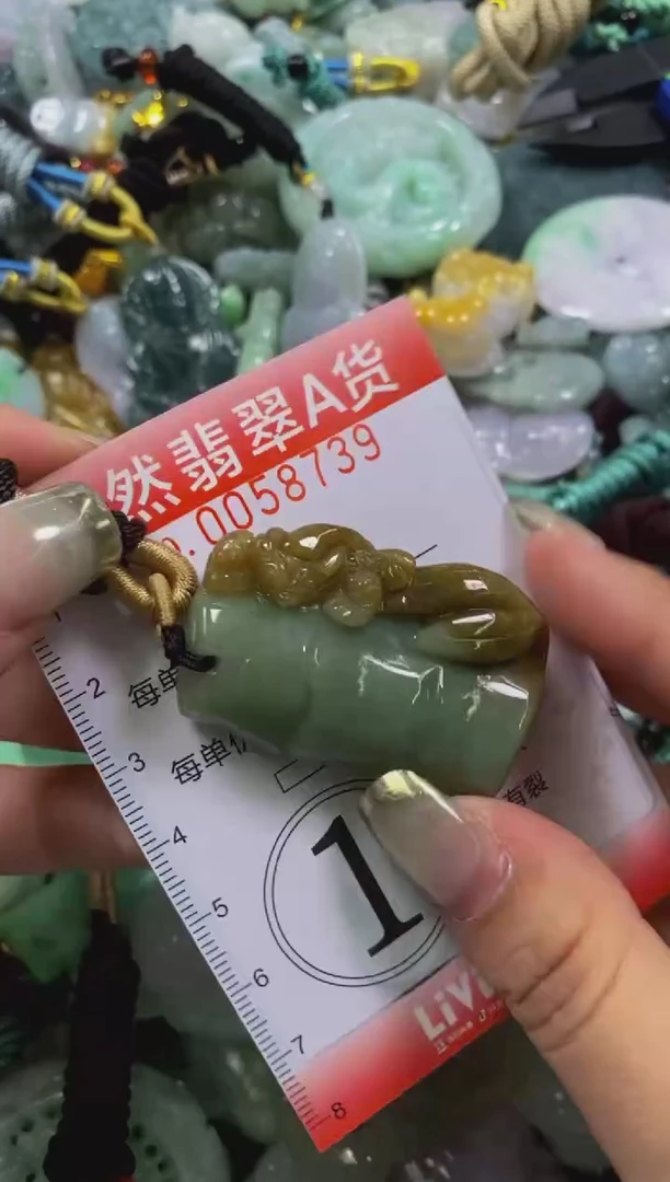 翡翠未镶嵌颈饰闪购0058739