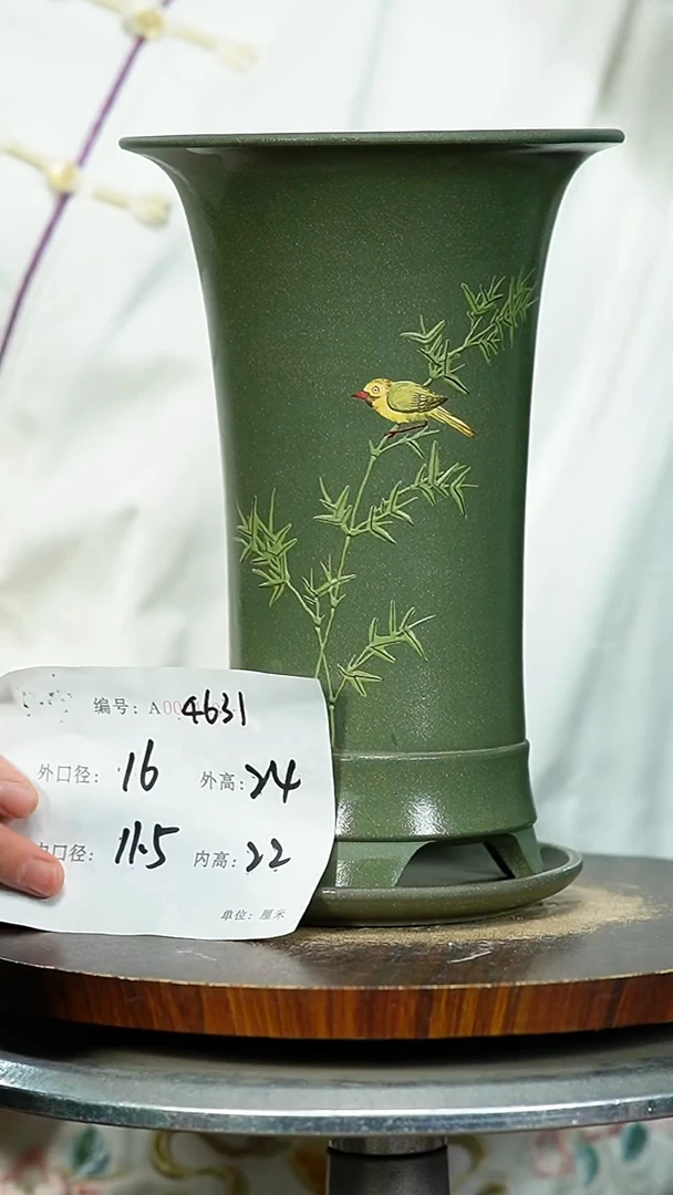 紫砂花盆4631=z 紫砂花盆紫砂