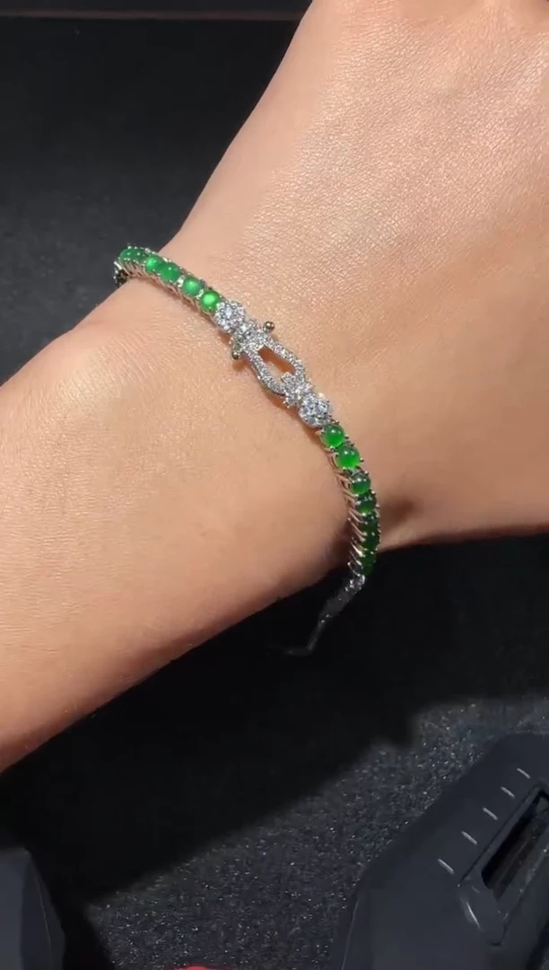 【闪购商品】翡翠手链未镶嵌9546多样性发货拍一发一