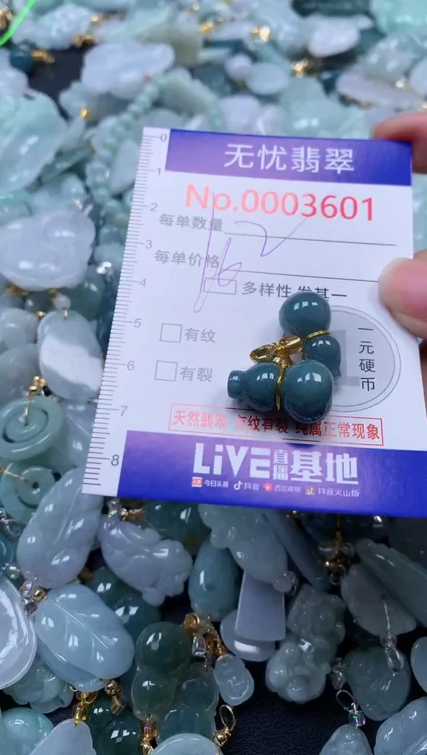 颈饰未镶嵌翡翠3601