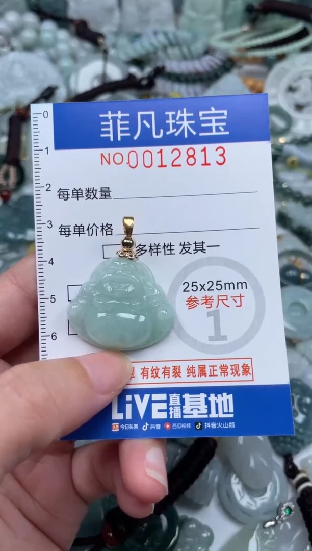 颈饰未镶嵌翡翠12813