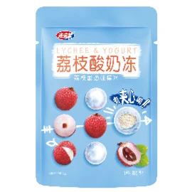 宏宝莱荔枝酸奶冻88g网红雪糕