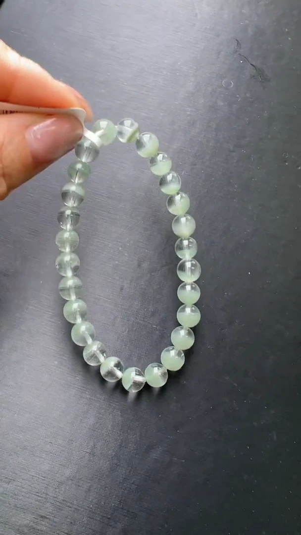 【闪购商品】水晶手串未镶嵌青幽灵手串7m+  X26846