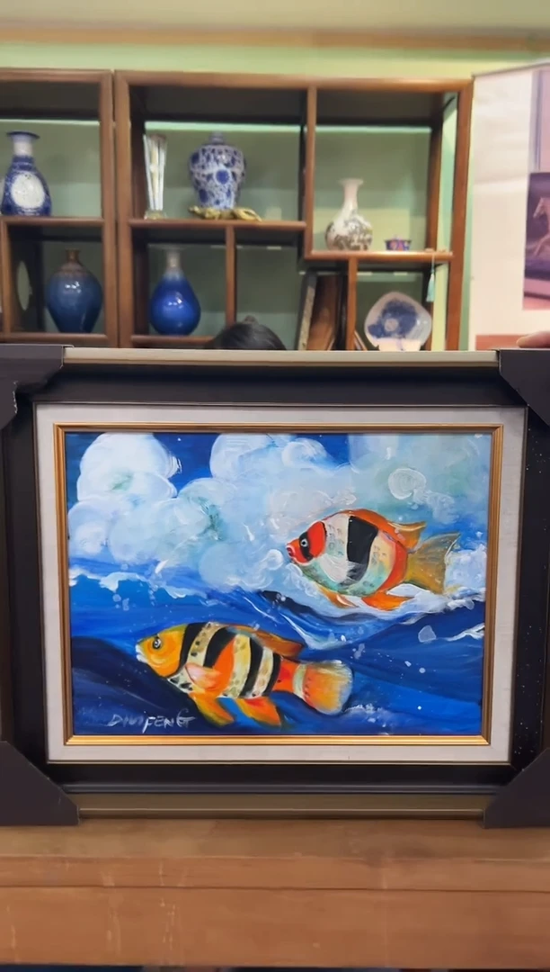 油画DLF 精品绘画作品-30*40风景