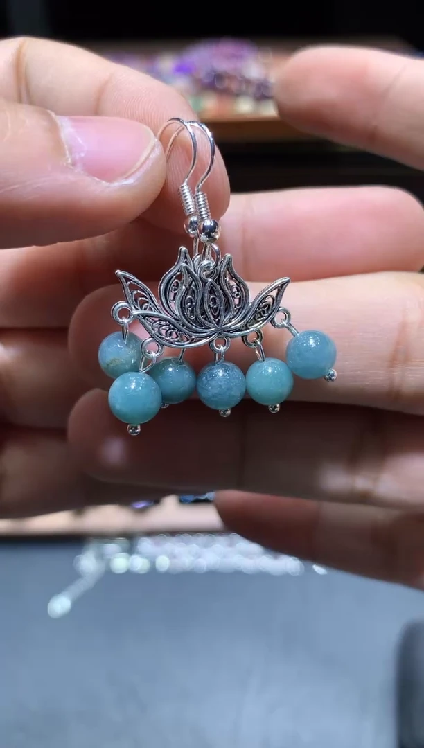 【闪购商品】翡翠耳饰未镶嵌K167【多样性发其一】