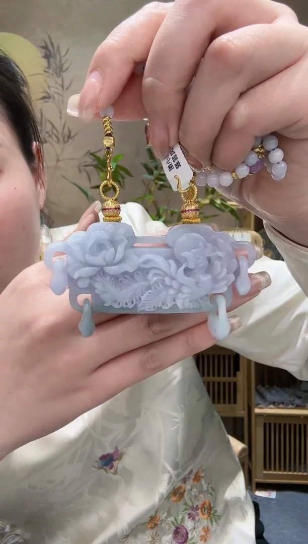 【闪购商品】翡翠耳饰未镶嵌吊坠